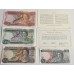 JERSEY 1978 . ONE 1 - TWENTY 20 POUNDS BANKNOTES . SPECIMEN SET